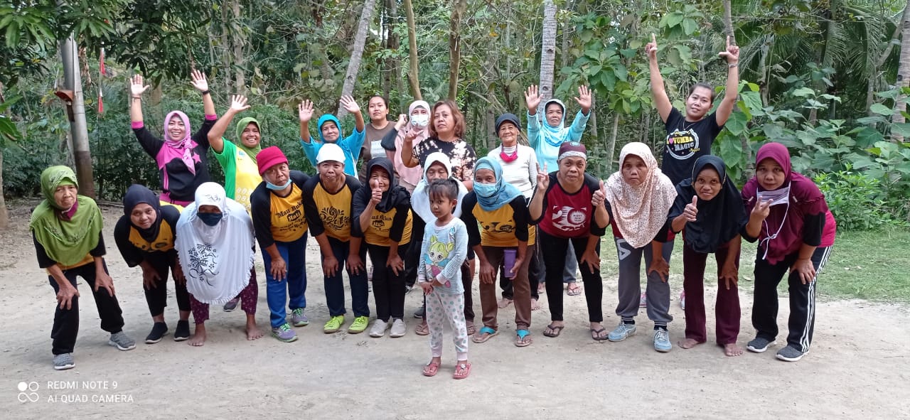 Komunitas Senam Perempuan Watu Geni Kembali Aktif